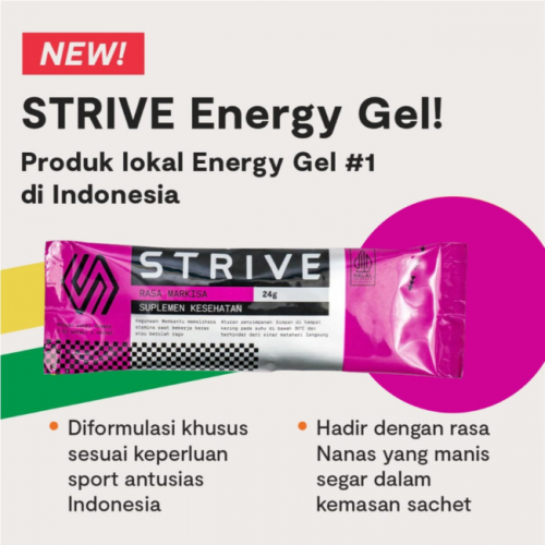 STRIVE Energy Gel - Markisa- 1 BOX isi 5
